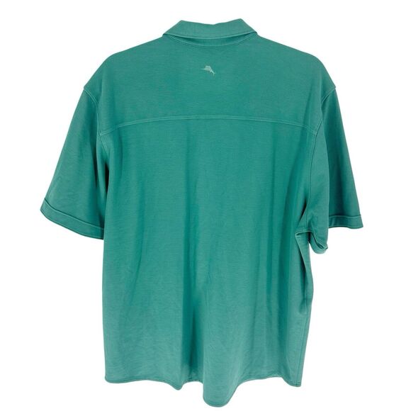 Tommy Bahama Shirt Mens XL Green Island Zone Camp Short Sleeve Button Down - Picture 2 of 16